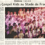 071114 - DNA - Les Gospel Kids au stade de France
