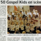 060312 - DNA - 150 Gospel Kids en scène